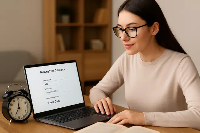 How to Use the Reading Time Calculator to Estimate Your Reading Duration