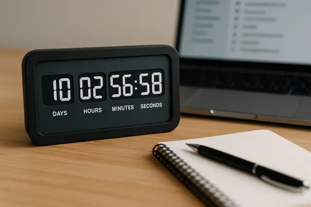 How To Plan a Countdown for Goals Using Digital Tools