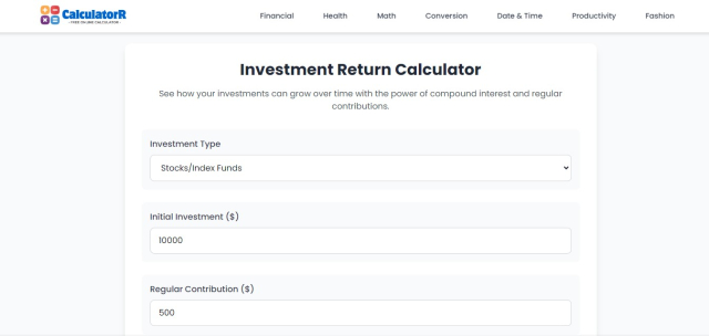Compound Interest Calculator