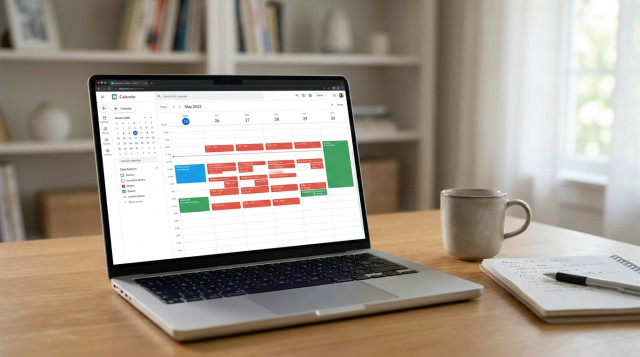 How to calculate calendar fragmentation index to measure schedule focus