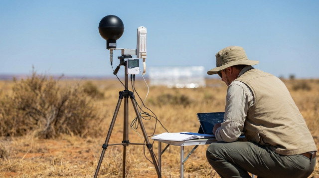 how to calculate wet bulb globe temperature (WBGT) for heat stress assessment