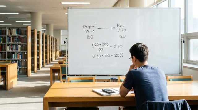 percentage change formula: steps, examples and how to interpret results
