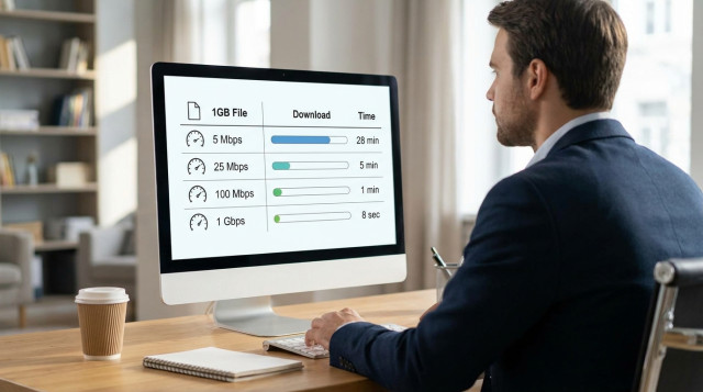 How to Calculate Download Time and Data Transfer Speeds