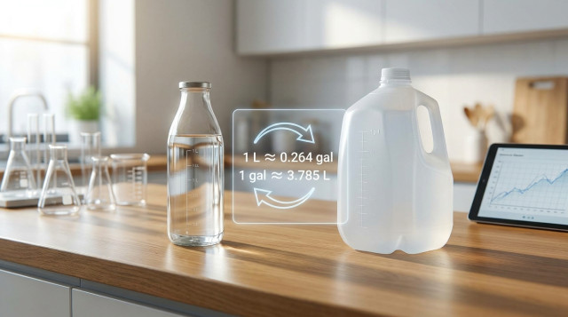 How to Convert Liters to Gallons: Formula and Practical Guide