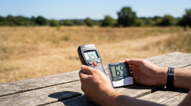 How to calculate heat index: formula, steps and examples