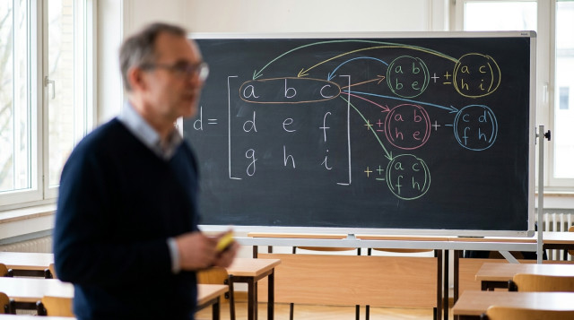 how to compute the determinant of a 3x3 matrix: formula, steps and examples