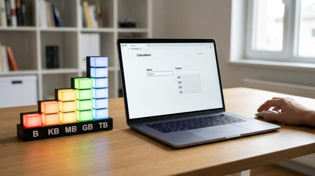 how to convert bytes to KB, MB, GB and TB: step-by-step guide