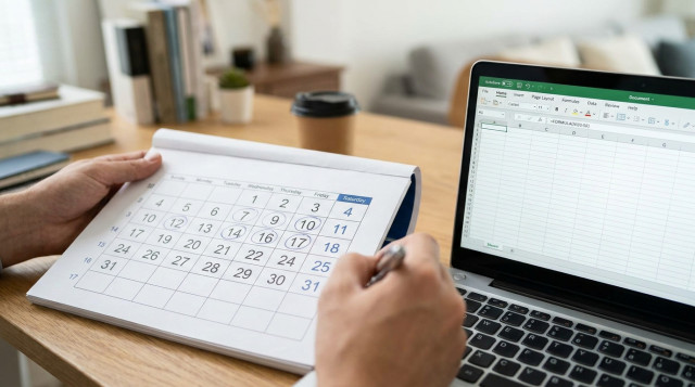 how to calculate weekdays between two dates excluding public holidays